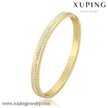 51086 Fashion various wholesale modern gold covering lovely simple bangle